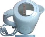Courant 1.0L 360 Cordless Electric Kettle, Led Light, Water Level, White, New!! Open. Price: $12.97.