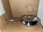 All-clad Metalcrafters Llc 10" Fry Pan Stainless Steel Usa W/lid Induction Ready Used. Price: $99.99.