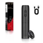 Aikaro - Electric Wine Bottle Opener Automatic Corkscrew, Single, Black New. Price: $24.18.
