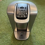 Keurig Elite K90 Single Serve Coffee Maker - Brushed Silver Works Great Used. Price: $64.95.