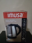Imusa 1.8 Stainless Steel Tea Kettle Open. Price: $30.00.