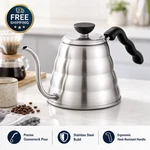 Buono Drip Kettle Stovetop Gooseneck Coffee 1.2L Stain New. Price: $29.50.