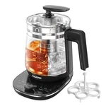 Icookpot Hot Tea Maker Glass Electric Kettle With Infuser And Temperature Con... New. Price: $97.57.