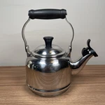 Creuset Stainless Steel Demi Tea Kettle 1.1 - 1.2 Qt Quart Liter. N15025. Used. Price: $39.99.