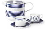 Lenox Kate Spade New York Charlotte Street 6-PIECE Tea Set In Box. Price: $130.00.