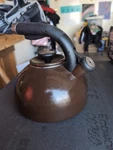 Circulon 2-QUART Morning Bird Tea Kettle Used. Price: $19.99.