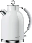 Retro Stainless Steel Electric Kettle 1.5L Auto Shut-off & Boil-dry Protection New. Price: $77.99.