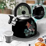 Arc Stainless Steel Whistling Tea Kettle For Stovetop, Color Changing Design ... New. Price: $46.79.
