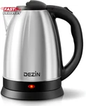 Dezin Electric Upgraded, Bpa Free 2L Stainless Steel Tea Kettle, Fast Boi New. Price: $35.16.