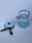 Haden Heritage 1.7L Stainless Steel Electric Cordless Kettle - Turquoise Used. Price: $60.00.