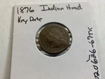 1876 Indian Head Penny Small Cent 149 Year Old Us Copper Coin 020626 67TK. Price: $39.95.