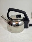 Russell Hobbs Electric Kettle W Cord 3104 1.7 Chrome Silver Vintage Mcm Tested Used. Price: $55.00.