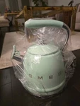 Smeg Retro Whistling Kettle 2.3L / 2.5-QT Stovetop Cream Brand New. Price: $200.00.