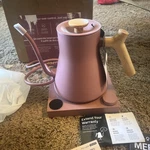 Fellow Stagg Ekg Pro Electric Pour-over Kettle Desert Rose Gooseneck EP20AAUS Open. Price: $115.00.