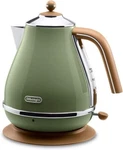 Delonghi Icona Vintage Collection Electric Kettle 1.0L KBOV1200J-GR Olive Green New. Price: $128.24.