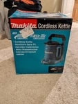 New In Box Makita XTK01Z 36V (18V X2) Lxt Cordless Kettle, Hot Water Tool Only. Price: $115.00.