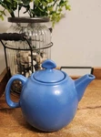 Chantal Matte Blue Cup Tea Pot Quart 92-TP10 2003 Microwave Dishwasher Safe Used. Price: $20.37.