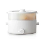 Olayks. Electric Steamer For Cooking, 2L Ceramic Glaze Non-stick Pot, Dual Po... New. Price: $93.96.