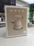 Smeg 50'S Retro Style Stovetop Whistling Tea Kettle 2.3L White New. Price: $98.67.