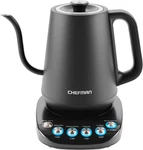 Chefman Truetemp Precision Control Gooseneck Kettle, Internal Custom Open. Price: $39.99.