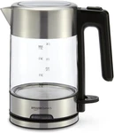 Amazon Basics Electric Kettle With Glass Carafe For Tea And Coffee, Bpa-free, Fa New. Price: $41.27.