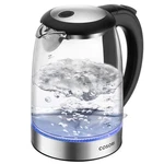 Cosori Electric Kettle, No Plastic Filter Spout, 1.7L Tea Hot Water New. Price: $39.00.
