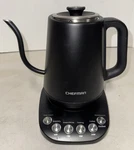 Chefman RJ11-GN-P-BLACK Truetemp Precision Control Gooseneck Kettle, Used. Price: $24.99.