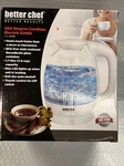 Better Chef 360-DEGREE Cordless Electric Kettle New. Price: $19.00.
