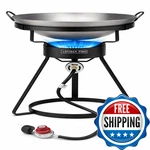 Artisan Fire Outdoor Cooker Stove Iron Wok-propane GRILL-55000 Btu High New. Price: $151.09.