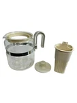 Farberware Classic 4-8 Cup Combination Glass Percolator/tea Brewer Complete Vtg Used. Price: $19.99.