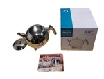 Bredemeijer Bella Ronde Double Walled Teapot, 1.2-LITER, Stainless Steel Glossy New. Price: $99.00.