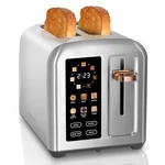 Seedeem 2 Slice, Full Touch Control Stainless Toaster, Lcd Display, 50% New. Price: $67.90.