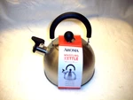 Aroma 1.5QT Stainless Steel Stovetop Kettle Silver Brand New. Price: $9.99.