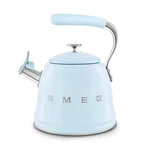Smeg Stainless Steel Stovetop Whistling Kettle 2.3L /2.4QT Capacity -mild Blue New. Price: $214.90.
