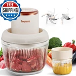 Kawu Electric Food Processor, Meat Grinder & Vegetable Chopper With 2 New. Price: $76.24.
