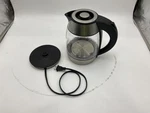 Chefman Electric Kettle 1.8L Capacity - Black/stainless Steel Open. Price: $35.72.