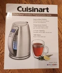 Cuisinart Perfectemp Cordless Programmable Electric Kettle CPK-20 Open Box. Price: $89.99.