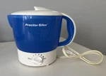 Proctor Silex HP04 Hot Pot Electric Kettle Blue White 32OZ Tested Working Used. Price: $24.87.