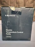 Dmofwhi DEK903. Electric Corded Tea Kettle Stainless Steel New. Price: $40.00.