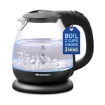 Elite Gourmet EKT1001 Electric 1.0L Bpa-free 1100W Glass Kettle Cordless 360 New. Price: $25.91.