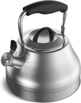 Stainless Steel Whistling Tea Kettle 2.4 Qt For All Stovetops, Ergonomic Handl New. Price: $99.99.