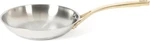 Martha Stewart Castelle 8-INCH Stainless Steel Frying Pan With Gold-tone Handle New. Price: $37.06.