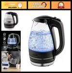 1.5L Borosilicate Glass Electric Kettle Bpa-free, Auto Shut-off, Boil-dry Prot New. Price: $33.99.