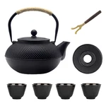Yjx Big Cast Iron Teapot Japanese Tetsubin Kettle For Stovetop Safe New. Price: $113.56.