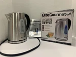 Elite Platinum EKT1271 1.7L Cordless Electric Kettle Stainless Steel New Open Bx. Price: $23.99.