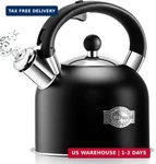 Susteas Kettle - 3.17QT Whistling With Ergonomic Handle Premium Sta New. Price: $51.18.