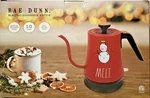 Rae Dunn Melt Snowman Electric Gooseneck Red Tea Kettle Stainless Steel New. Price: $58.95.