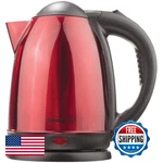 Worldbrand Brentwood KT-1795 1.5-LITER Stainless Steel Electric Cordless Tea New. Price: $81.60.