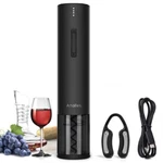Rechargeable Electric Wine Bottle Openers, Cordless Automatic Corkscrews New. Price: $93.32.