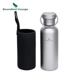 Boundless Voyage Wide Mouth Titanium Water Bottle Reusable Sport Drinking New. Price: $35.74.